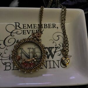 Betsy Johnson charm necklace